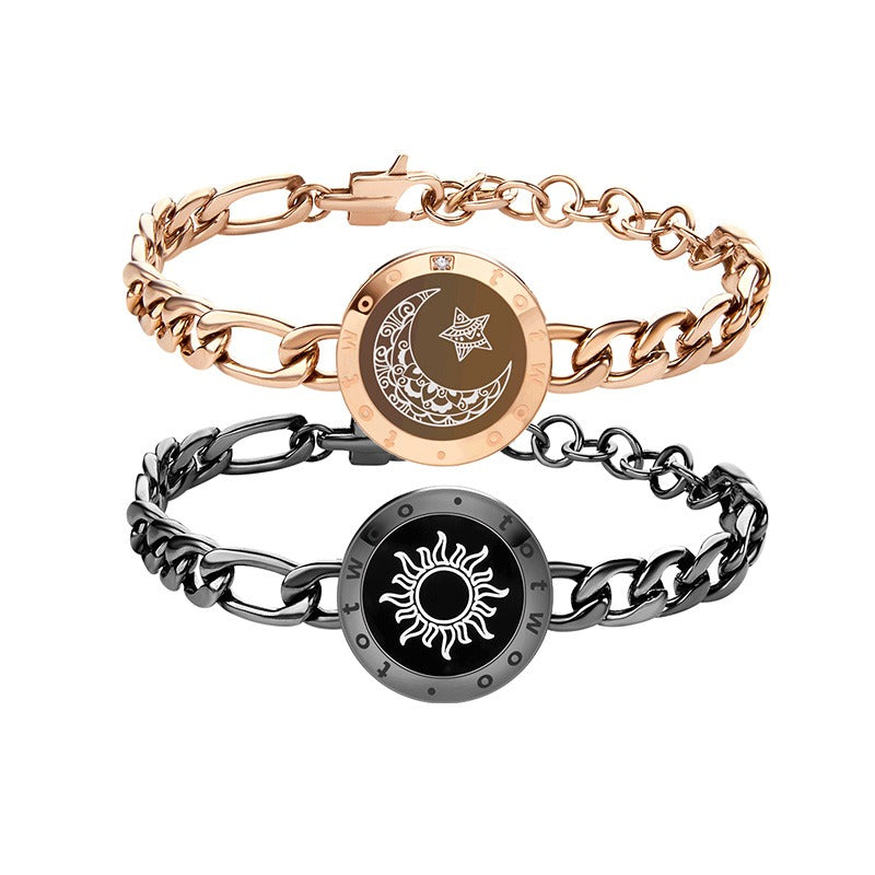 Partnerarmband mit Vibration LunariseLove vermissen Armband fr Paare Partnerarmband mit Vibration LunariseLove vermissen Armband fr Paare
