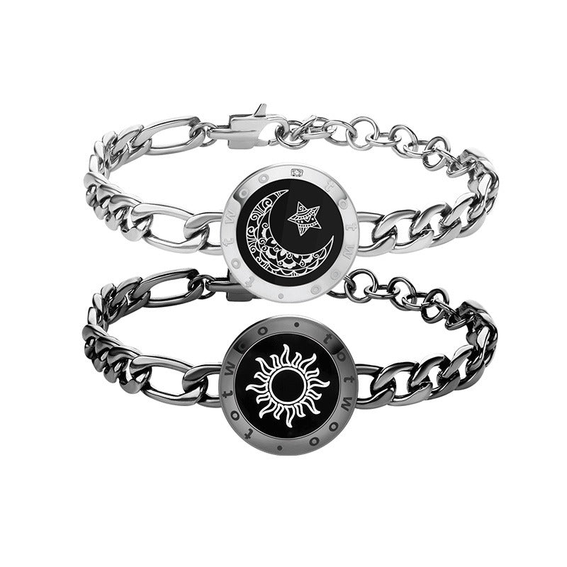 Partnerarmband mit Vibration LunariseLove vermissen Armband fr Paare Partnerarmband mit Vibration LunariseLove vermissen Armband fr Paare