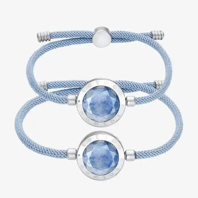 Partnerarmband mit blauem Aventurin