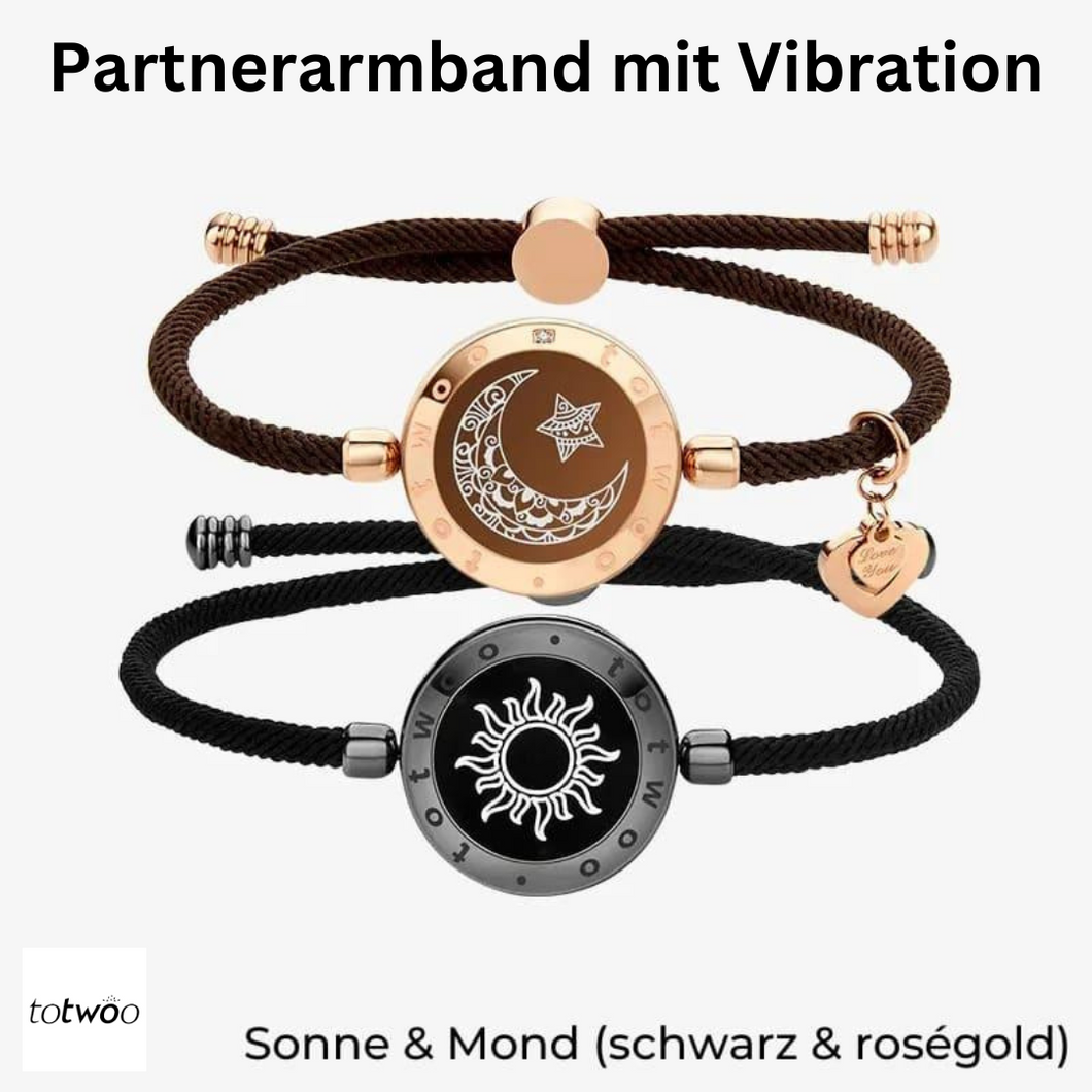 Partnerarmband mit Vibration LunariseLove vermissen Armband fr Paare Partnerarmband mit Vibration LunariseLove vermissen Armband fr Paare
