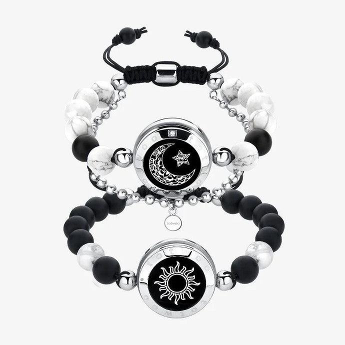 Lunarise - Partnerarmbnder mit Vibration - Geschenk Armbnder Paare Lunarise - Partnerarmbnder mit Vibration - Geschenk Armbnder Paare